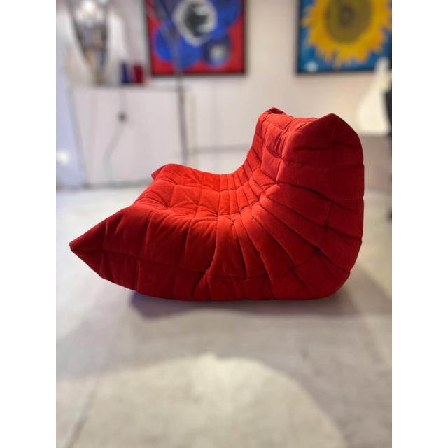 Togo Sofa Set by Michel Ducaroy for Ligne Roset, Set of 3 For Sale - Image 6 of 18