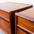 1960s Restored Barney Flagg for Drexel “Parallel” Mid Century Walnut Nightstands For Sale In Los Angeles - Image 6 of 12