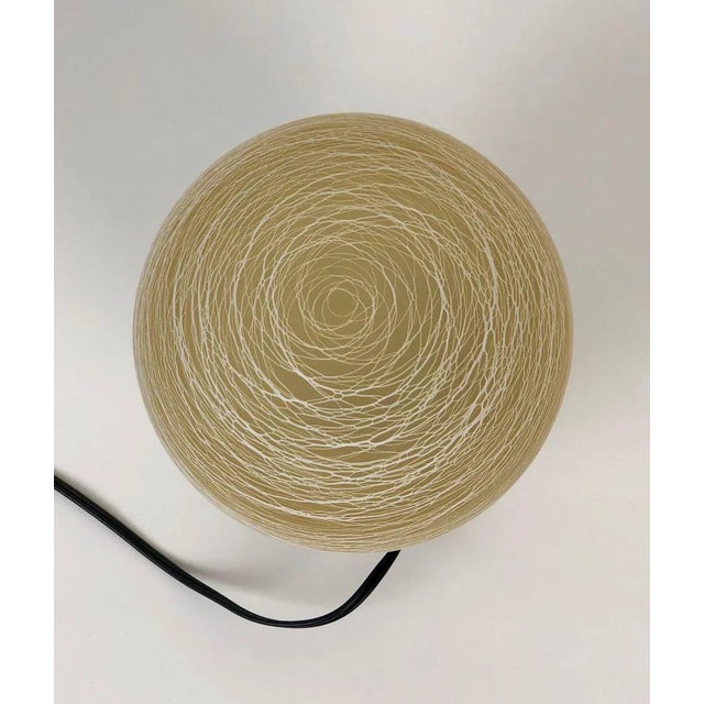 Austrian Table Lamp with Bakelite Base and Glass Ball, 1930s For Sale - Image 6 of 7