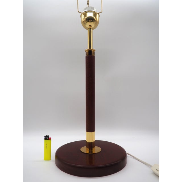 1980s Vintage Swedish Wooden Table Lamp by Karin Mobring & Tomas Jelinek for Ikea, 1980s For Sale - Image 5 of 14