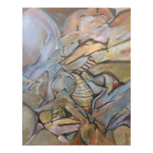"Parakeet" Oil and Acrylic Painting by Scott Spencer