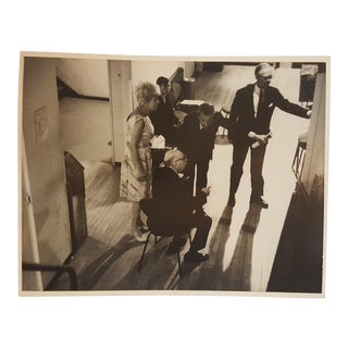 Alfred Statler Photograph with Artist Notes For Sale