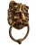 Metal Antique English Bronze Lion Door Knocker For Sale - Image 7 of 10