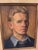 Vintage Portrait of a Man in Blue by Richard Schmueckle For Sale In Atlanta - Image 6 of 7