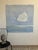 Cloud With Blue Sky and Silver Horizon Original Art by Natalie Mitchell/Sette Design For Sale In San Francisco - Image 6 of 7