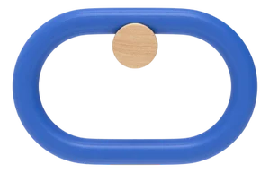 Blue Stained Oak Fernand Hook Horizontal by Harto