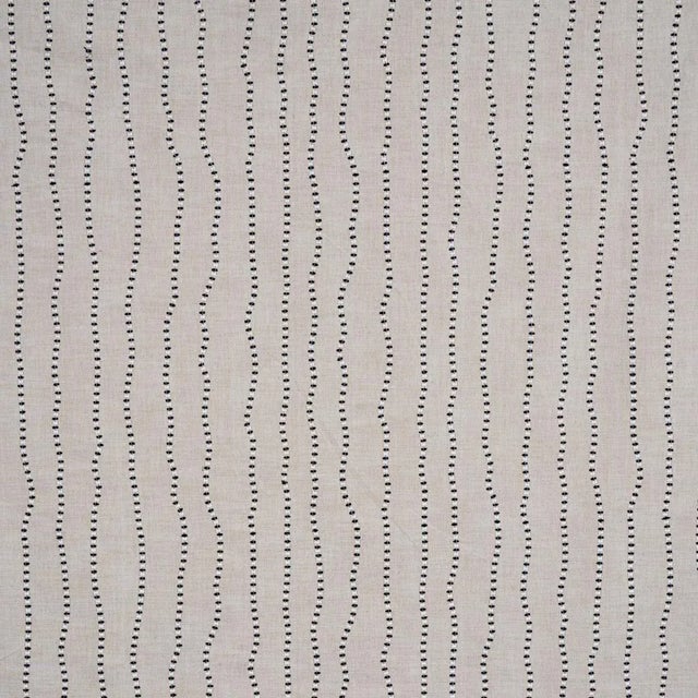 The wavy lines stitched in alternating thread colors make Elodie Embroidery a uniquely rhythmic alternative to a...