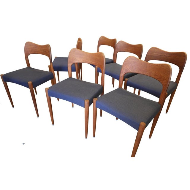 Chair in Teak by Arne Hovmand Olsen for Mogens Kold, 1960s For Sale - Image 6 of 14