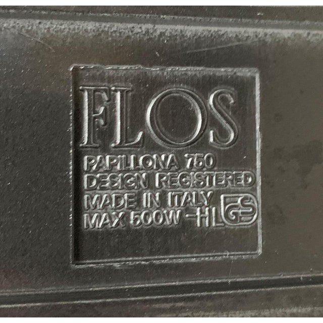 Vintage Space Age Papillona Floor Lamp by Afra & Tobia Scarpa for Flos, 1970s For Sale - Image 17 of 18