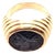 Bulgari Gold Monete Antique Coin Signet Ring, Size 6.5 For Sale