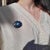 1920s Art Nouveau Cabochon Flower Brooch in Antiqued Metal, Enamel and Turquoise, France, 1920s For Sale - Image 5 of 18