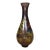 Inside-Painted Glass Vase – Bird & Bamboo Motif, Long Neck For Sale