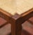 Louis XV Style French Walnut Counter Stools With Rush Seats, Set of Four For Sale In Dallas - Image 6 of 9