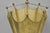 Vintage Art Deco Embossed Brass Figural Umbrella Form Umbrella Stand Holder For Sale - Image 4 of 13