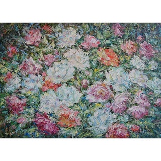 Oil Painting a Corner of Paradise Kotmin Olga For Sale