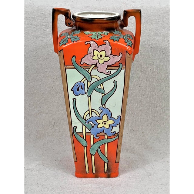 Vintage Royal Nippon Vase For Sale - Image 4 of 10