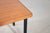 1950s Oak Veneered Coffee Table with Abstract Enamelled Copper Plaquette, Italy, 1956 For Sale - Image 5 of 10