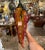 Brown Early 20th Century French Barbotine Majolica Cornucopia Wall Pocket For Sale - Image 8 of 9