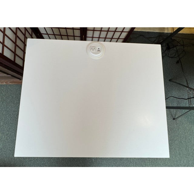 Herman Miller Fully for Herman Miller Standing Desk, White For Sale - Image 4 of 12