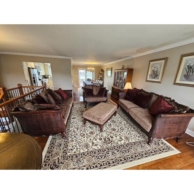 Bernhardt 4 piece pillow back living room set 2 Sofas - L 84” D 35 H 34” (interior width 75" depth 21 - seats 3-4 adullts)...