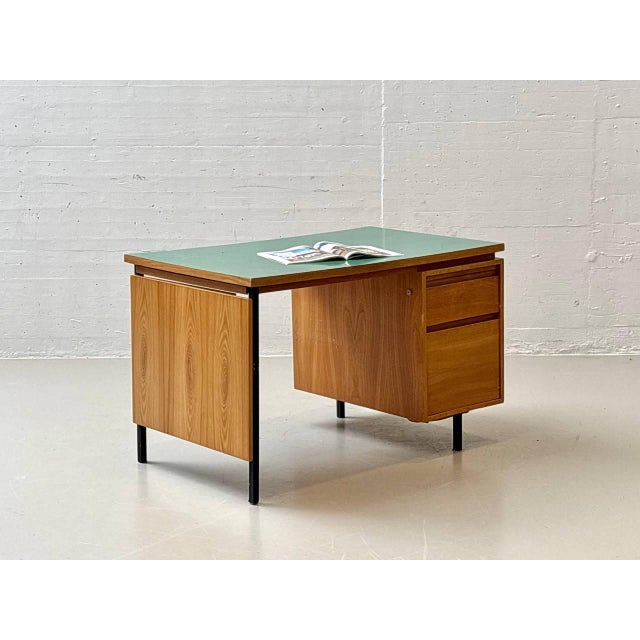 Mid-Century Desk with Linoleum Top from Merz Roller, 1960s For Sale - Image 10 of 16