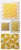 1930s 1930s American Patchwork Bowtie Quilt — Sunshine Yellow & Multicolor Cotton, Hand-Quilted For Sale - Image 5 of 10