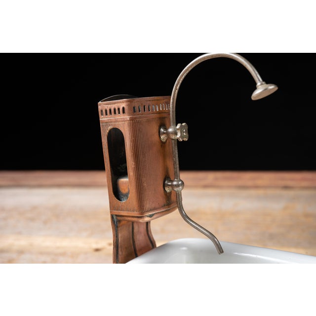 Early 20th Century Early 20th Century German Bathub Boiler Salesman Sample by Prof. Junkers For Sale - Image 5 of 11