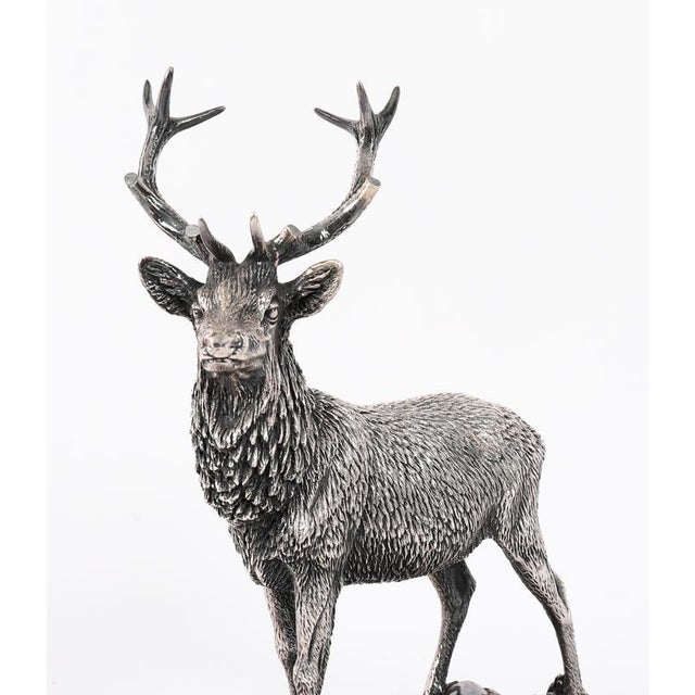 Tom Mackie, Stag Animalier, 1987, Sterling Silver For Sale - Image 3 of 16