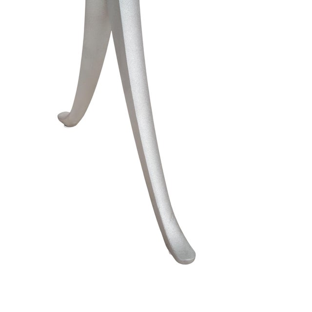Oval 5021 Coffee Table in Glass and Aluminum from Rolf Benz For Sale - Image 5 of 11