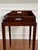 19th Century English Mahogany Butler Serving Tray on Stand For Sale - Image 9 of 17