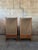 Wouda Style Dutch Haagse School Chairs in Velvet, Pair For Sale - Image 11 of 12