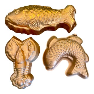 European Nautical Copper Molds For Sale