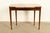 Baker Furniture Federal Inlaid Mahogany Flip-Top Console or Game Table For Sale - Image 10 of 17
