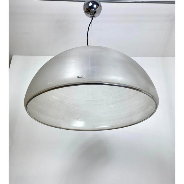 1970s Big Italian Pendant Lamp by Guzzini, 1970s For Sale - Image 5 of 10