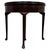18th Century English Mahogany Demi-Lune Card Table For Sale - Image 11 of 11