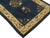 1920s 1920s Navy Floral Birds Medallion Antique Chinese Peking Knotted Wool Carpet Rug For Sale - Image 5 of 6