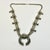 1960s Vintage Southwestern Zuni Native American Sterling & Turquoise Squash Blossom Beaded Necklace, 27” For Sale - Image 12 of 12