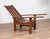 Early 20th Century Indonesian Teak Slanted Back Lounge Chair For Sale - Image 4 of 9