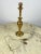 Wood Torch Table Lamp in Gilt Beech, Italy, 1980s For Sale - Image 7 of 8