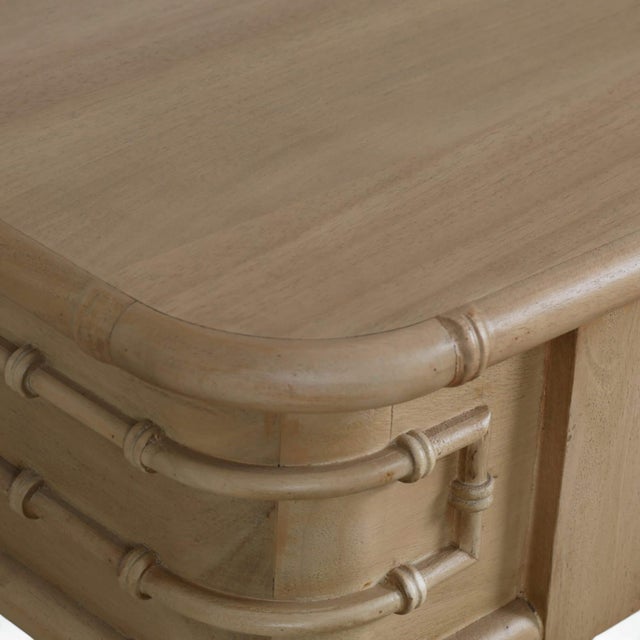 Regency Console Table in Fruitwood Finish For Sale - Image 9 of 10