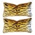 French Provincial Designer Italian Scalamandré Le Tigre (Tiger) Pillows 23" X 13" - Pair For Sale - Image 3 of 3