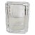 1990s Emerald Cut Lucite Ice Bucket For Sale