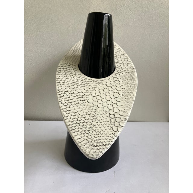 Ceramic Alessandro Mendini for Superego Editions, 4 Mani Collection Ceramic Vase - Numbered 5 of 99 For Sale - Image 7 of 16