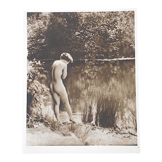 Vintage Art Deco Nude Photogravure For Sale