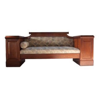Empire Danish Oak Sofa, 1800s For Sale
