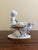 White Early 20th Century German Porcelain Putti Compotes, Pair For Sale - Image 8 of 16
