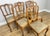 Vintage French Dining Chairs in Oak, Set of 6 For Sale - Image 5 of 15