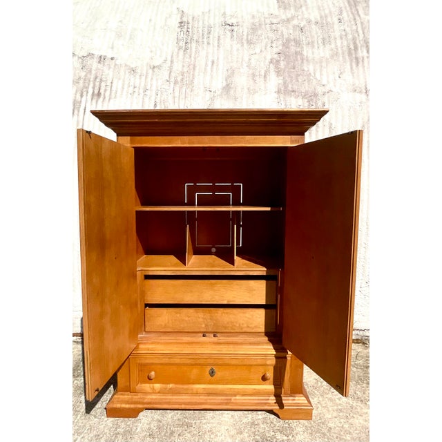 Vintage Drexel Heritage Millwork Armoire Chairish