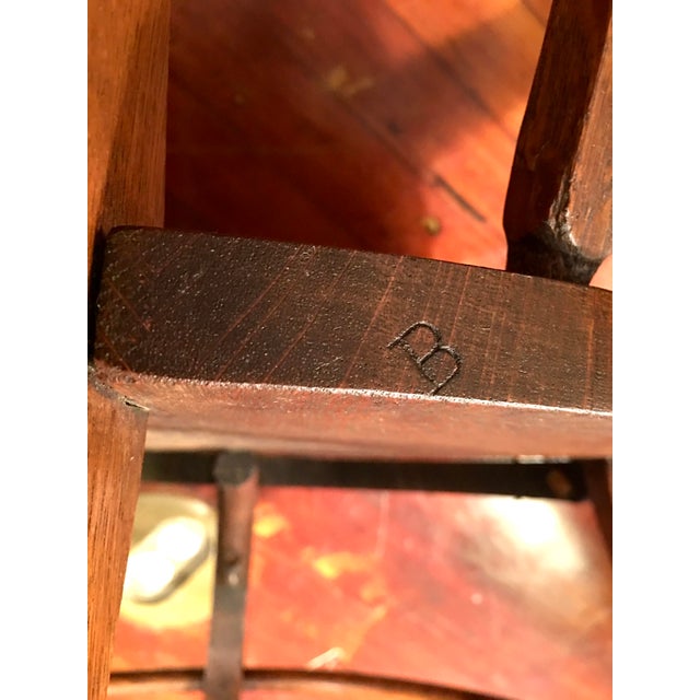 Antique Tiger Oak Round Barrelback Spindle Corner Chair Chairish