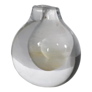 Mid Century Art Glass Vase Att. To Goran Warff for Kosta